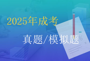 2025年成考真题/模拟试题