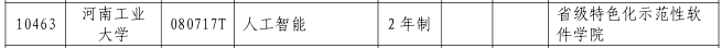 2023年河南工业大学专升本招生专业