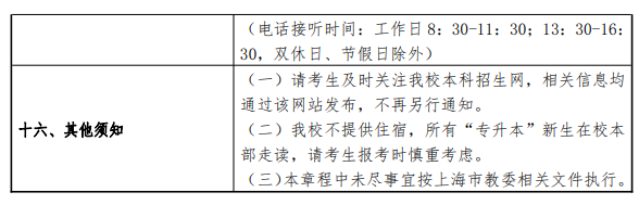 2023年上海理工大学专升本招生章程