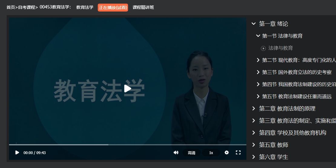 2023年4月自学考试00453教育法学考试试题及参考答案