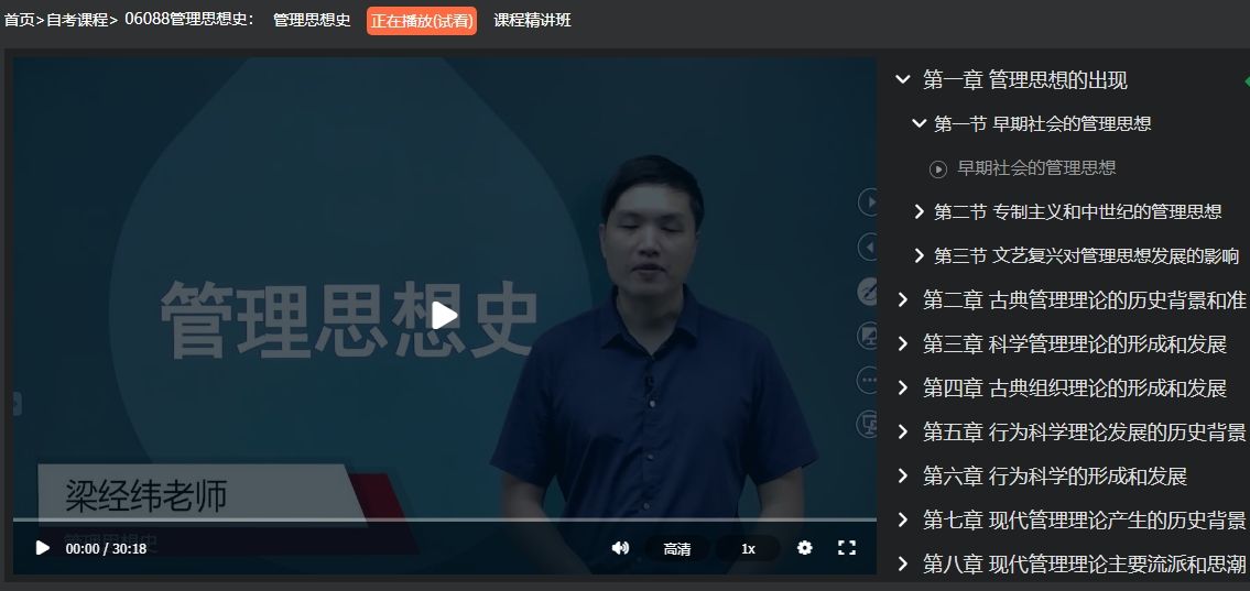 2023年04月自学考试06088管理思想史考试真题
